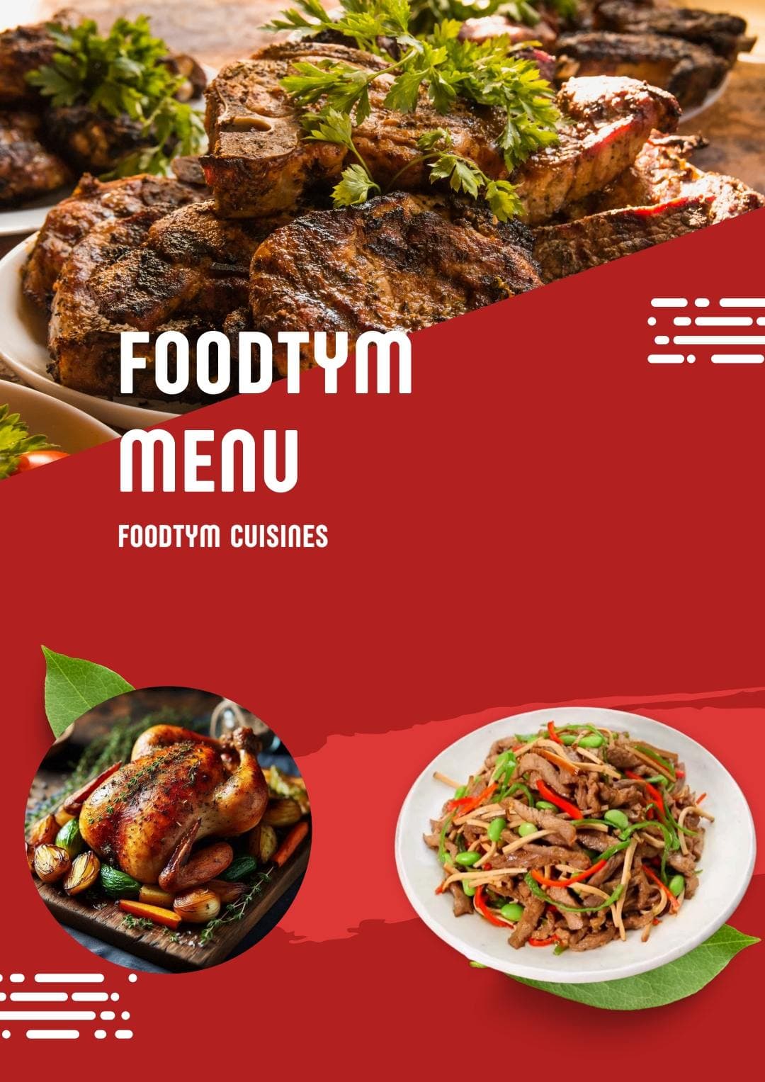 Menu teaser